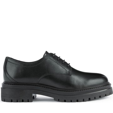 GEOX IRIDEA FORMAL 黑色女款鞋子