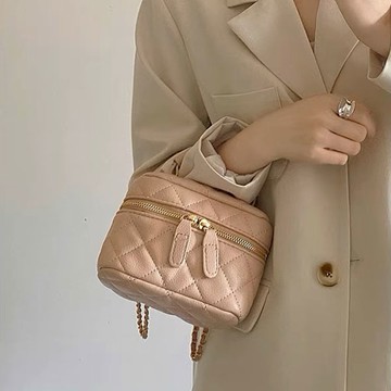 ANNAS 韓國 小香廢包 小香包 小包 小廢包 迷你包 化妝包 手提包 鏈條包 鍊條包 零格紋 手機包 小香風 明星 網紅