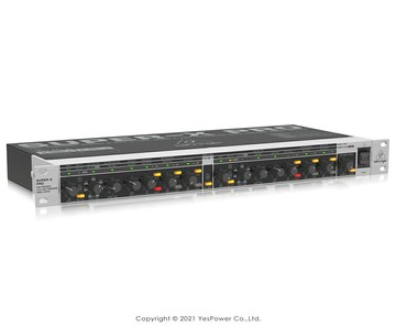 ＊含稅＊CX3400 Behringer耳朵牌 高精度立體聲 2 路/3 路/單聲道 4 路分頻器，帶限制器、可調時間延遲和 CD 喇叭校正