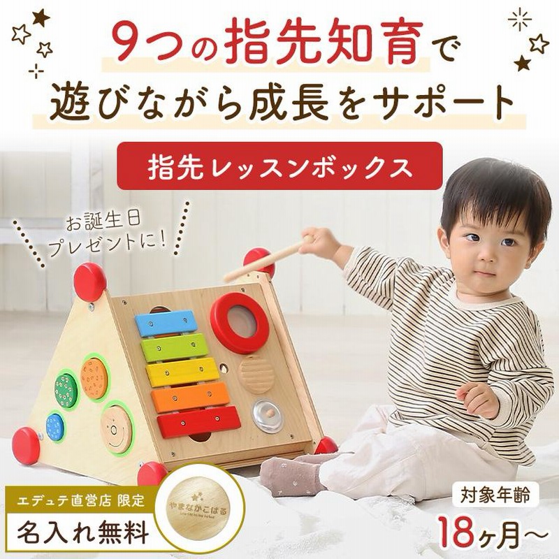 クリスマスプレゼント 木のおもちゃ 1歳 指先レッスンボックス