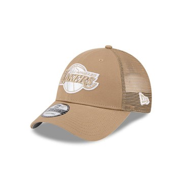 NEW ERA 男女 9FORTY 卡車帽 KHAKI CLASSIC 洛杉磯湖人 卡其 NE60766855