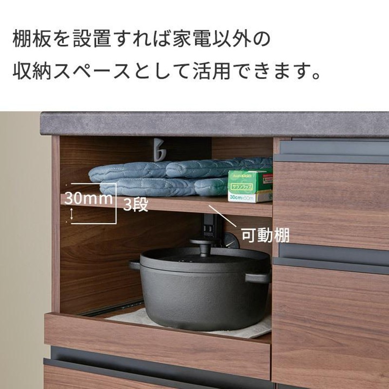 Pamouna（パモウナ）キッチンカウンター「IDA-1200R下台」 投げ捨て