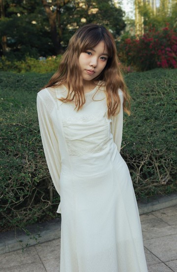 手工針織蕾絲洋裝 連衣裙