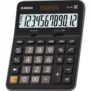 CASIO DX-12B 桌上型商用計算機 (12位數)【APP滿額下單4%點數(單一帳號最高1000點)】7/31止