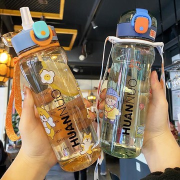 一年級水杯上學專用小學生兒童水杯防摔耐用塑料能放書包可愛