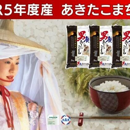 令和5年産 あきたこまち 精米 20kg 5kg×4袋 秋田県 男鹿市 秋田食糧卸販売