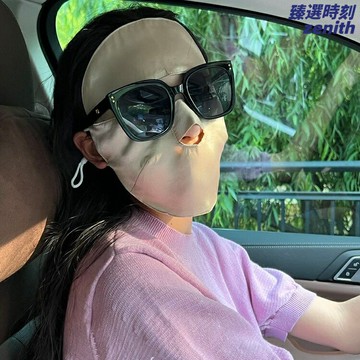 【真絲防曬】防曬面罩 臉基尼 防曬口罩 防曬面紗 防曬帽 桑蠶絲材質 透氣親膚 全臉防護 春夏季戶外出行 高級感穿搭