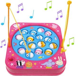 Peppa Pig 佩佩豬音樂釣魚玩具組 012387【小品館】