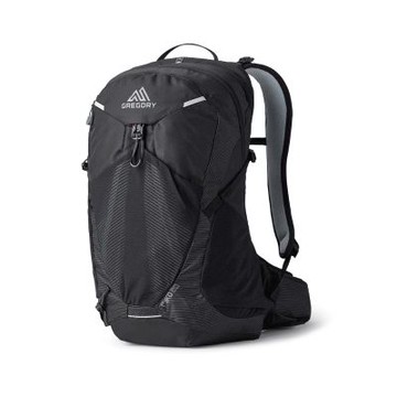 Gregory 後背包 20L Miko Backpack 黑 登山 戶外 水瓶側袋 1452759974