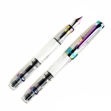 TWSBI 《  鑽石580 彩虹IRIS 活塞鋼筆》【臺灣 】大型儲墨活塞機構炫彩配色