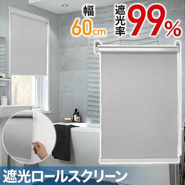ロールスクリーンカーテン 60cm ロールスクリーン ロール