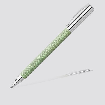 FABER-CASTELL 繩紋系列 薄荷綠原子筆