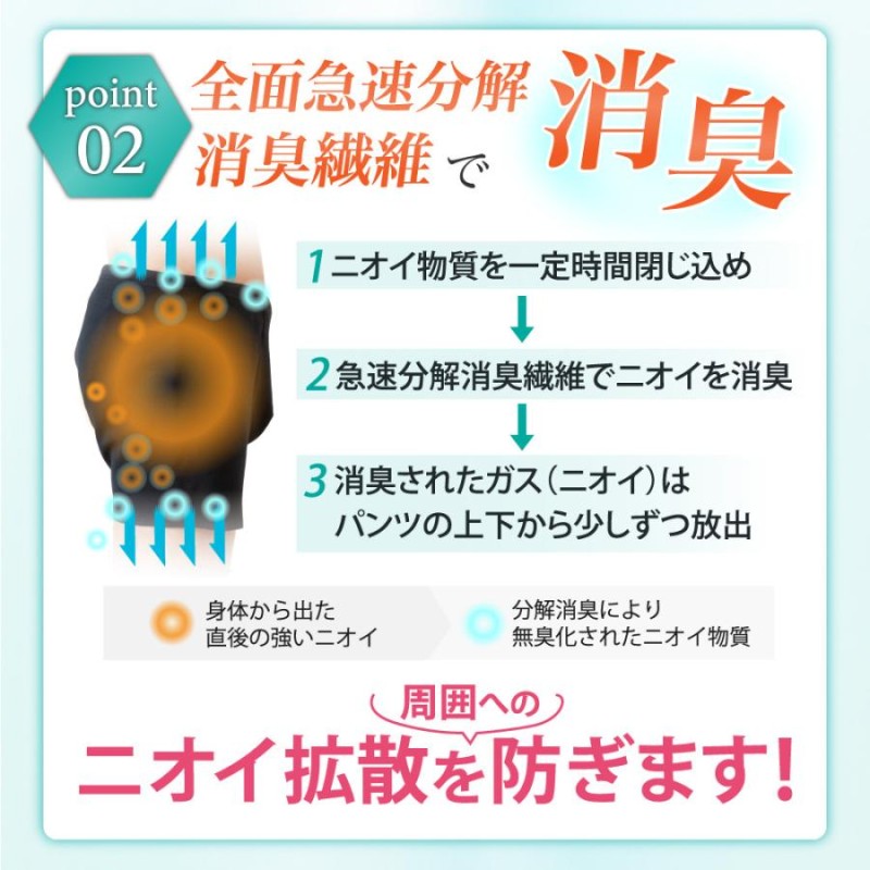 おなら 消臭 パンツ レディース ショーツ 過敏性 ニオイ 臭くない 生理臭 便臭ガス臭 尿臭を取る方法 │デオルガードパンツWOMEN |  LINEブランドカタログ