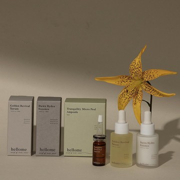 保濕煥膚發光組-拋光安瓶10ml+水乳精華30ml+精萃油30ml