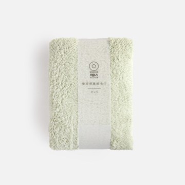 極超細纖維素色抗菌毛巾-綠37x75