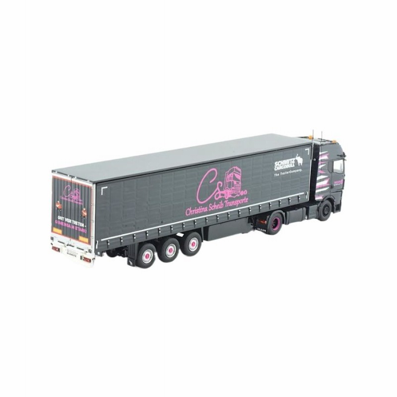 Tekno トラックモデル Christina Schels transport Christina Scheib Transporte MAN TGX GX トラック / TEKNO 1/50