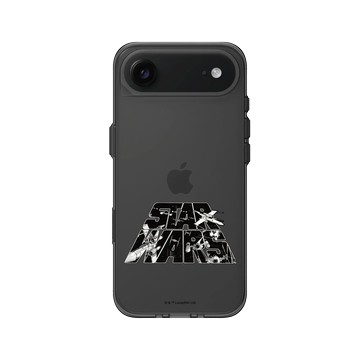 iPhone Air Clear (相機按鈕) 酷墨灰 - 迪士尼-星際大戰 Star Wars - Spaceship Logo-經典