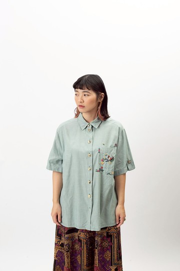 夏季提洛爾襯衫.Tyrolean Shirt【初戀販賣所】A906