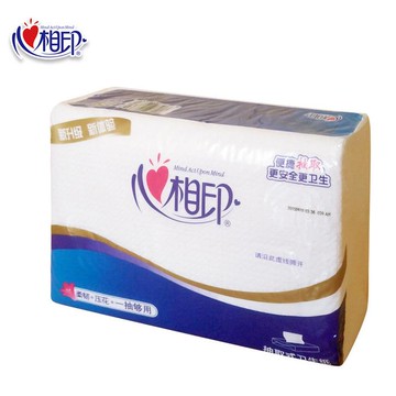 心相印衛生紙8包壓花抽取式120抽大張雙層家用廁紙日用手紙NT1320