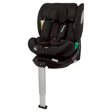 lionelo 長效瞬冷型嬰幼童汽座 Braam Air i-Size 0~12歲 707398  典雅黑