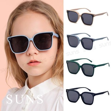 【SUNS】兒童偏光墨鏡 時尚韓版ins偏光墨鏡/TR太陽眼鏡 抗UV(0158)