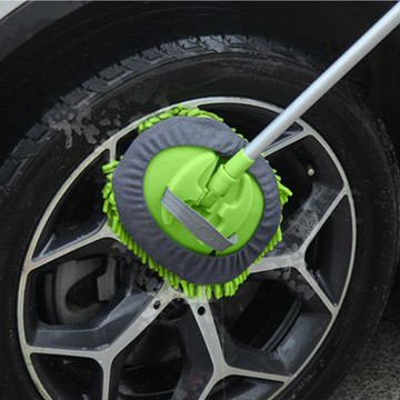 E.City_三段式多用途伸縮擦車擦玻璃牆壁拖把