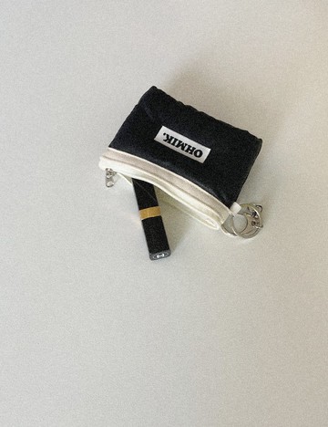 加厚收納鑰匙圈 005 午夜黑