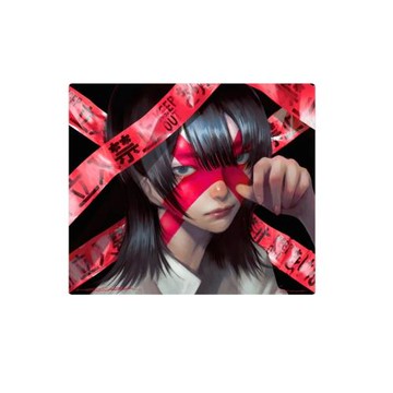 Kanami SAI II二次元鋼化玻璃鼠標墊桌墊辦公電競游戲FPS專用超大