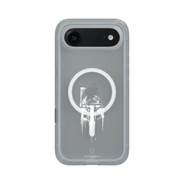 iPhone Air AirX 流變灰 - 迪士尼-星際大戰 Star Wars - 波巴費特-噴漆白
