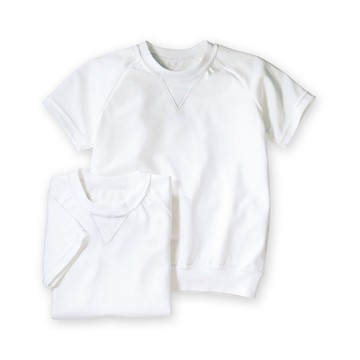 Nissen 寬版圓領短袖運動上衣2件組 學校體育服