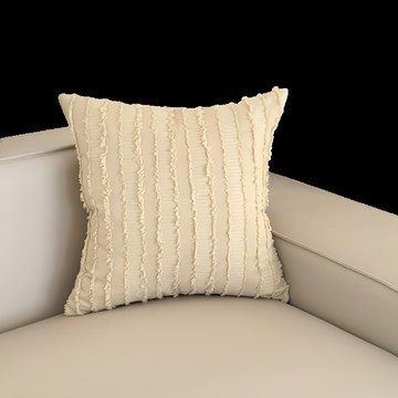 HOOM 禾慕生活 波希米亞抱枕套  奶茶流蘇  45 x 45cm