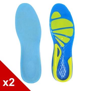 糊塗鞋匠 優質鞋材 C104 GEL減壓運動鞋墊 2雙