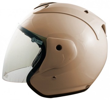 【台灣生產超高CP值】GP5 A615 R素色安全帽 可可 3/4罩安全帽