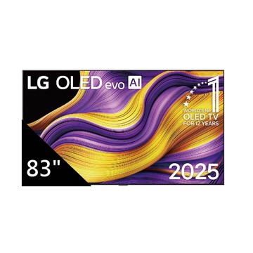 LG 樂金 2025 OLED evo AI G5 零間隙 藝廊 系列 4K 智慧 顯示器 (含基本安裝+附基本壁掛) 83吋 / 台 OLED83G5PTA
