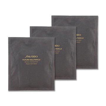 【SHISEIDO 資生堂】時空琉璃LX御藏修護面膜 60g x 3入（效期至2027年03月）