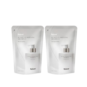 Relove 107酵萃蓬鬆控油淨化頭皮洗髮精補充包450ml-任選1入【官方旗艦店】