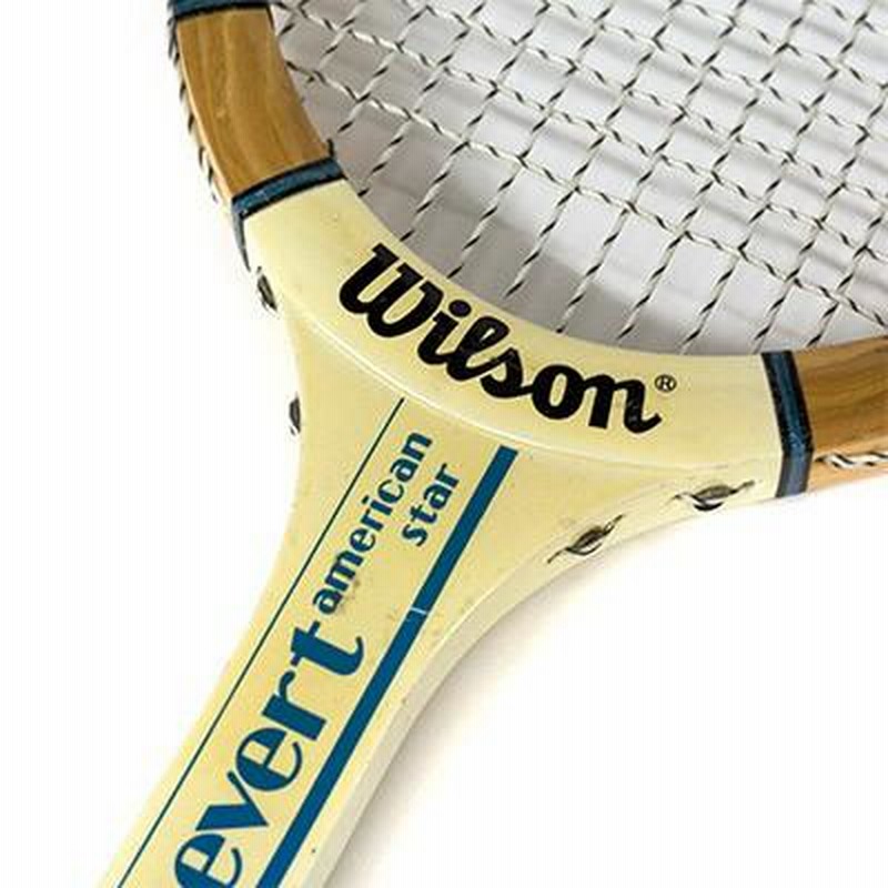 ヴィンテージラケット ウイルソン(WILSON) クリス・エバート アメリカンスター Chris Evert AMERI | LINEブランドカタログ