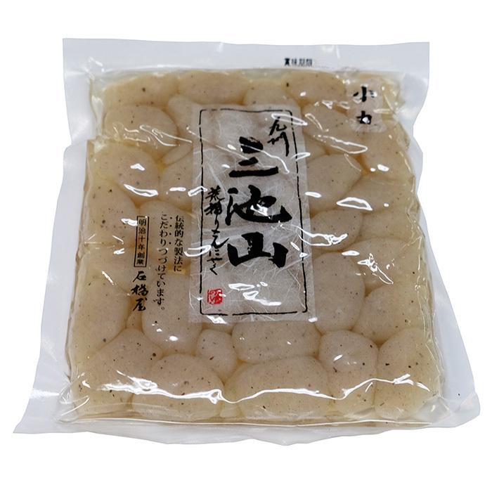 石橋屋　九州・三池山　荒摺りこんにゃく（小丸）　300g×5袋セット