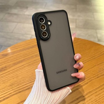 膚感精孔 霧面磨砂 手機殼適用Galaxy A57 A37 A56 A36 A54 A16 S25 S26U保護殼