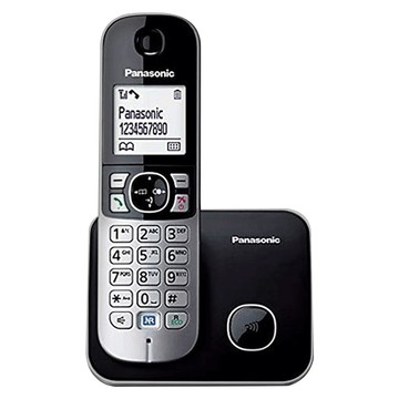 Panasonic DECT 節能數位無線電話 極致黑  KX-TG6811CX