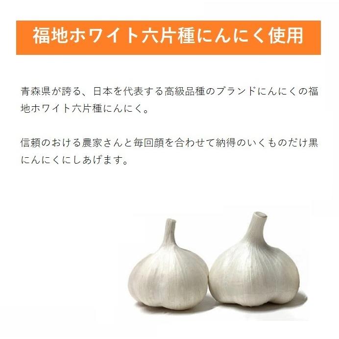 黒にんにく　250ｇ×2パックセット　青森県産　福地六片種使用