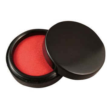 利百代LIBERTY明色朱肉布面印泥25/直徑26mm