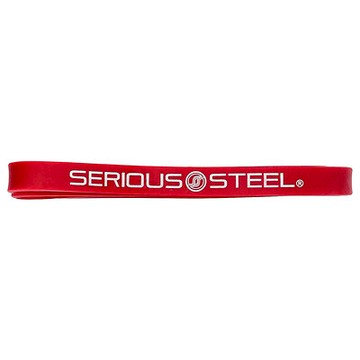 Serious Steel Fitness, 41 英寸彈力帶，#2 紅色，1 件
