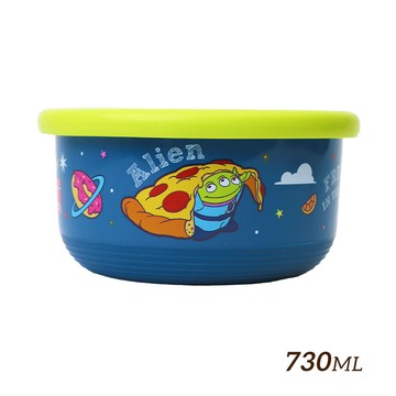 【HOUSUXI】迪士尼玩具總動員系列-三眼怪-不鏽鋼雙層隔熱碗730ml＜售價已折＞