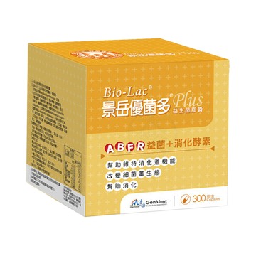 景岳 優菌多 益生菌膠囊 300顆/盒