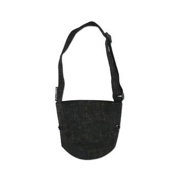 珠友Chuyu花布可調式提把咖啡杯提袋/SC-10091-01/墨黑