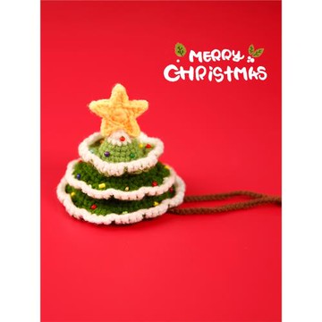 貓咪圣誕節帽子項圈圍兜狗狗飾品衣服編織裝扮寵物圣誕帽圍巾圍脖