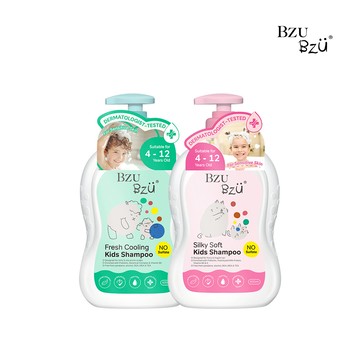 【蝦皮直營】BZU BZU 兒童洗髮精600ml 絲滑柔順/清爽舒緩 新加坡NO.1品牌