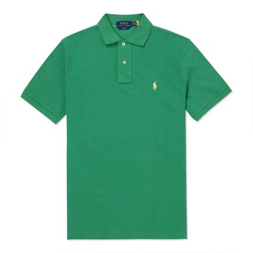 RALPH LAUREN POLO 熱銷刺繡小馬短袖Polo衫-草綠色