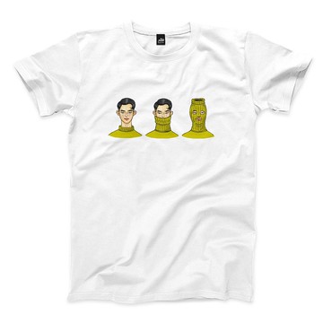 高領毛衣三部曲 - 白 - 中性版T恤